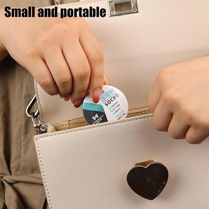 Travel Portable Disposable Cottone Socks-(pack of 2)