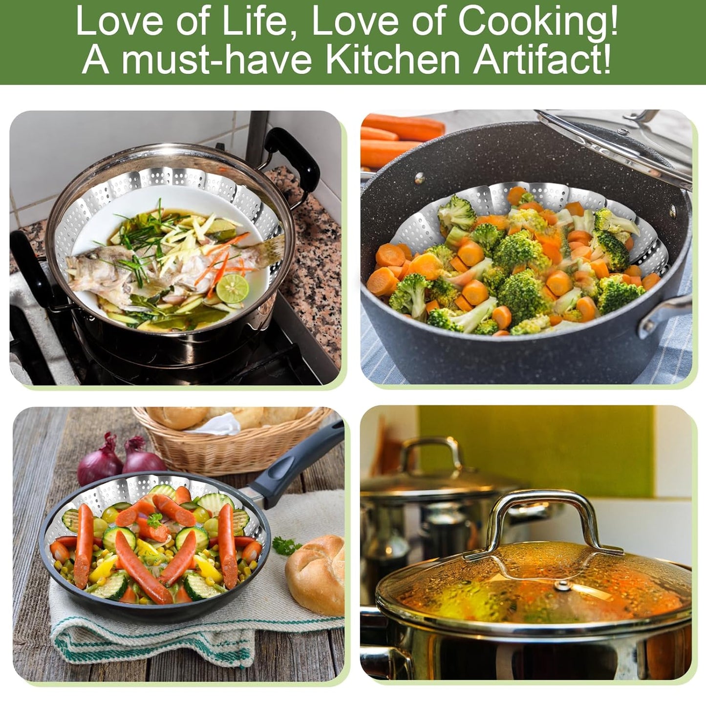 Vegetable Steamer Basket