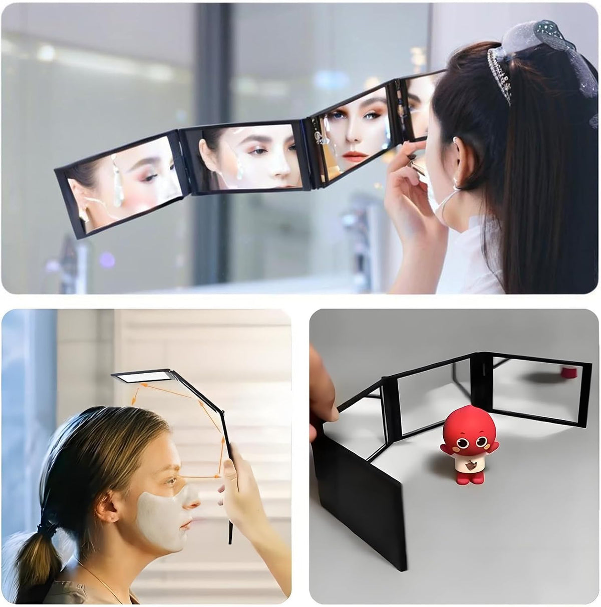 4 Way Mirror for Self Hair Cutting & Makeup (MV-144)