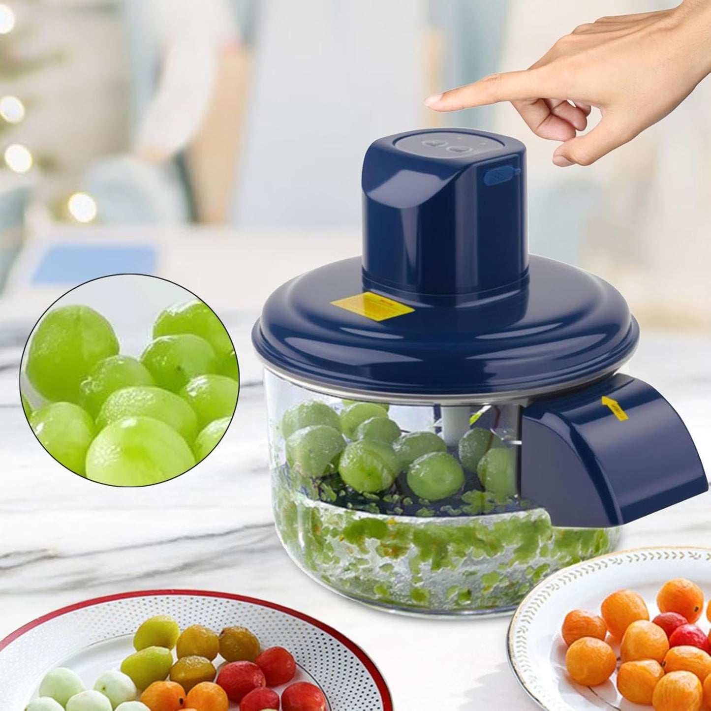 Automatic Rechargeable Fruit & Vegetable Peeler – 3x Faster, Zero Effort