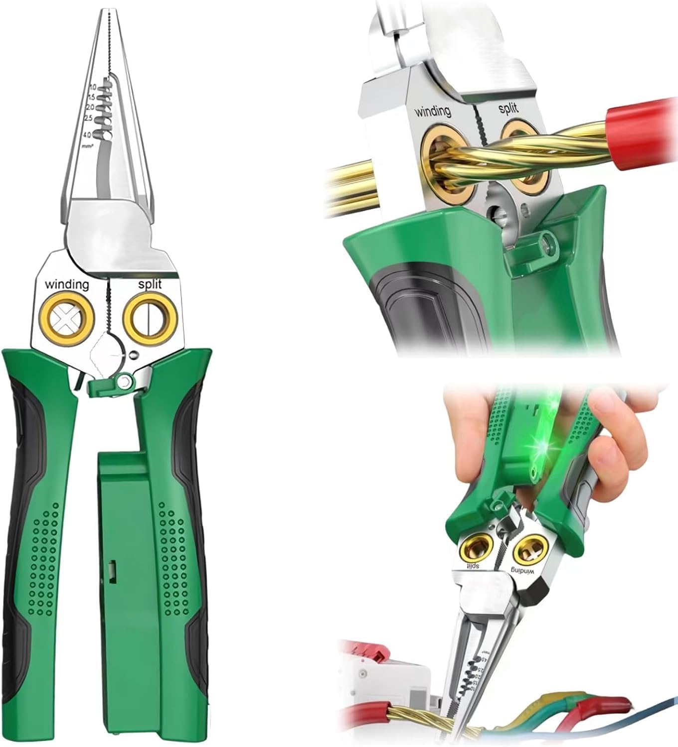 Special Wire Stripper Twister with Electricity Measurement Function