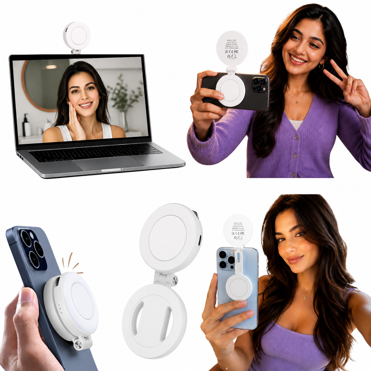 Magnetic Selfie Light for Phone