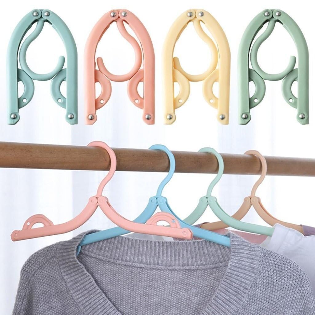 Foldable Plastic Hangers-Packof2 (MV-154)
