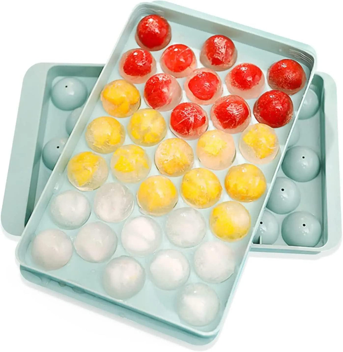 Silicone Round Ice Ball Maker Tray-Packof2 (MV-137)