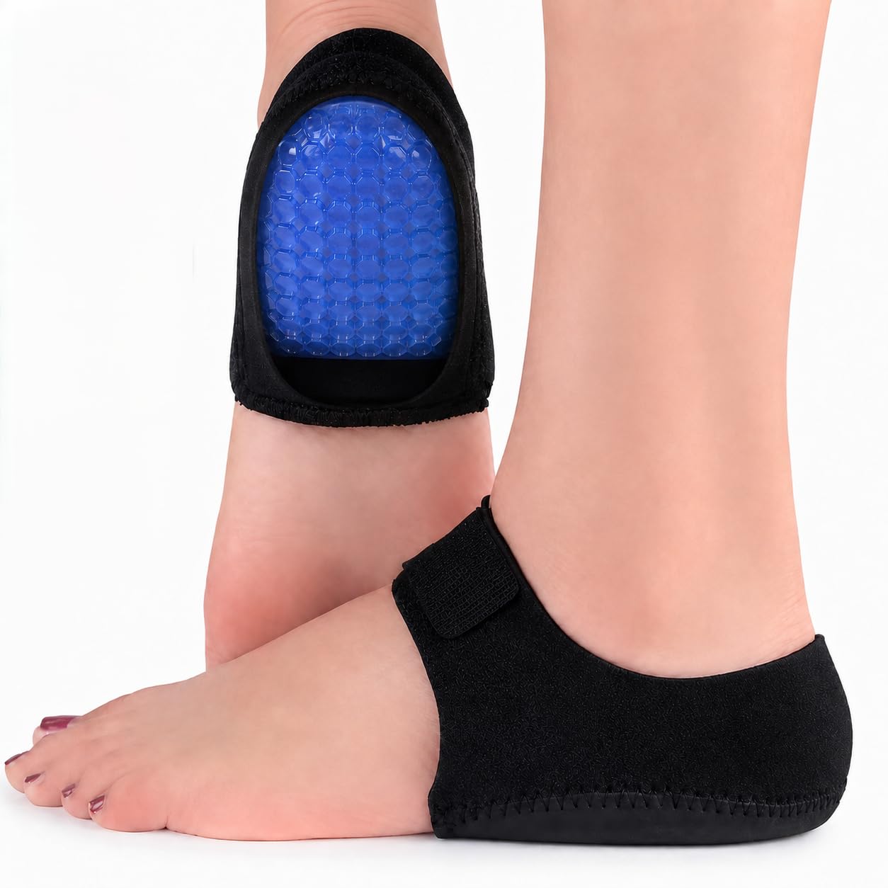 Gel Heel Pad for Heel Pain Relief (MV-128)