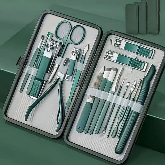 Stainless Steel Professional Manicure & Pedicure Kit