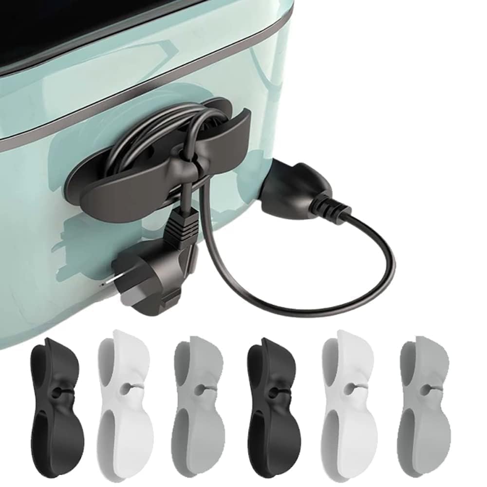 Silicone Cable Organizer Clips-(3 Pcs) (MV-165)
