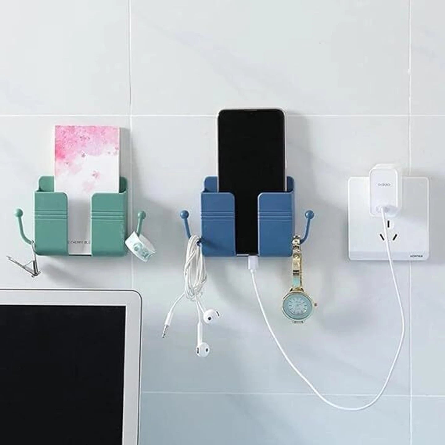 Wall Mounted Phone holder-(pack of 4)