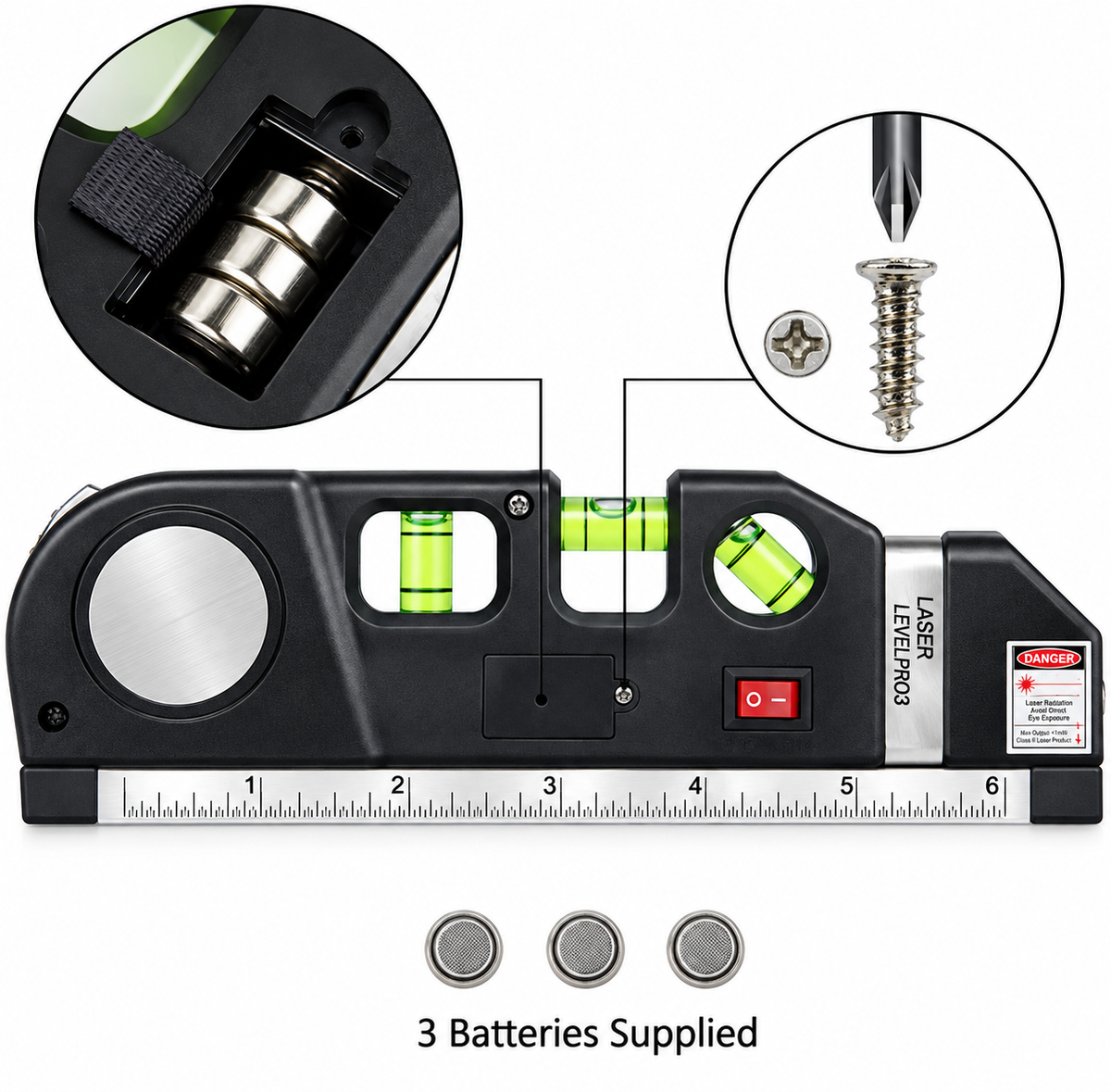 Multipurpose Laser Measure Tool (MV-147)