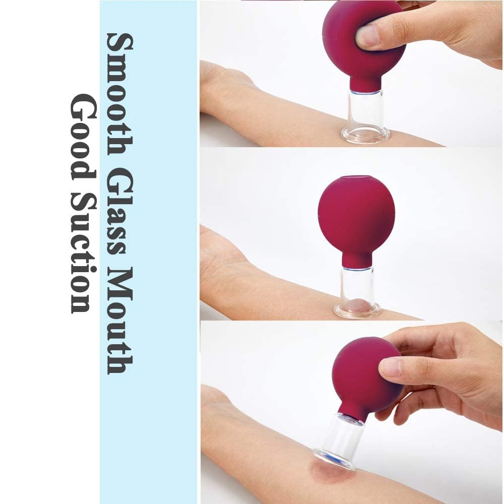 Facial cupping glow tool(pack of 2)-(MV-121)