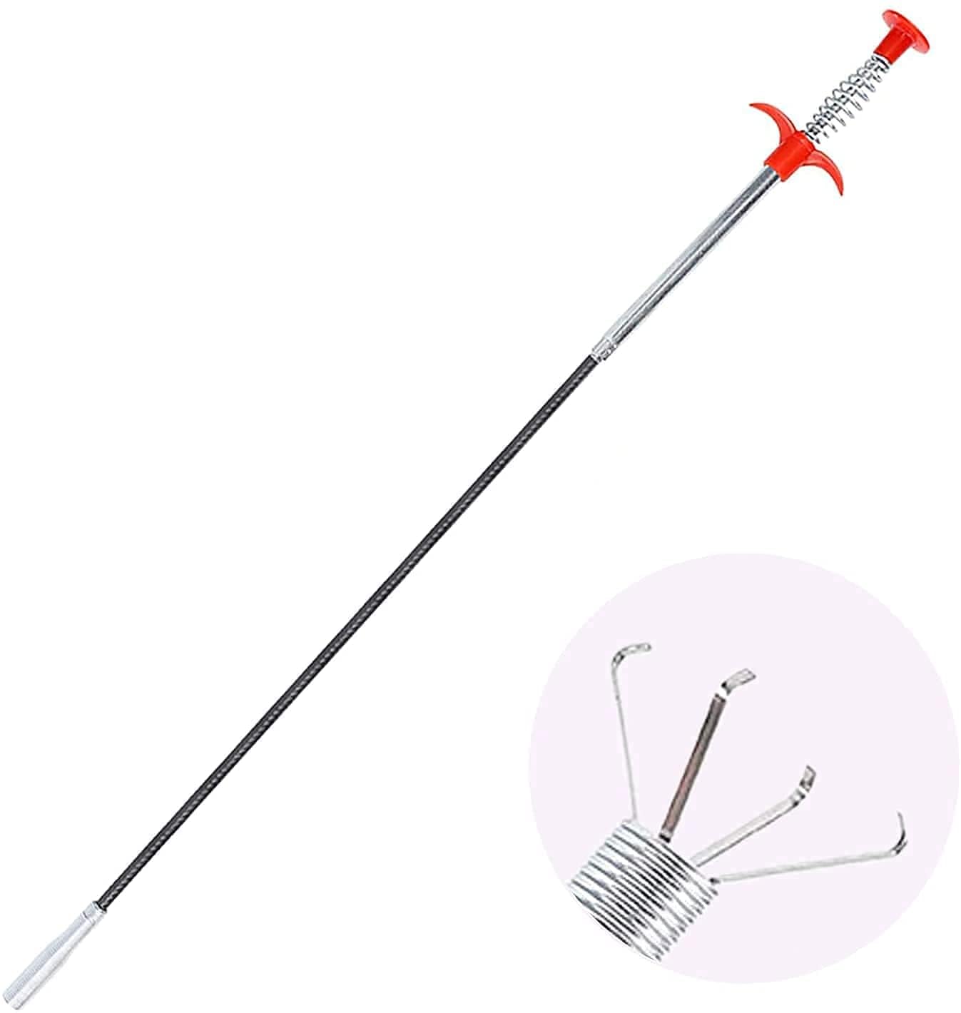 Stainless Steel Drain Pipe Cleaning Spring Stick