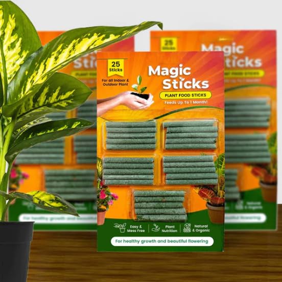 Plant Grow Fertilizer Sticks for Indoor & Outdoor Plants  (MV-161)