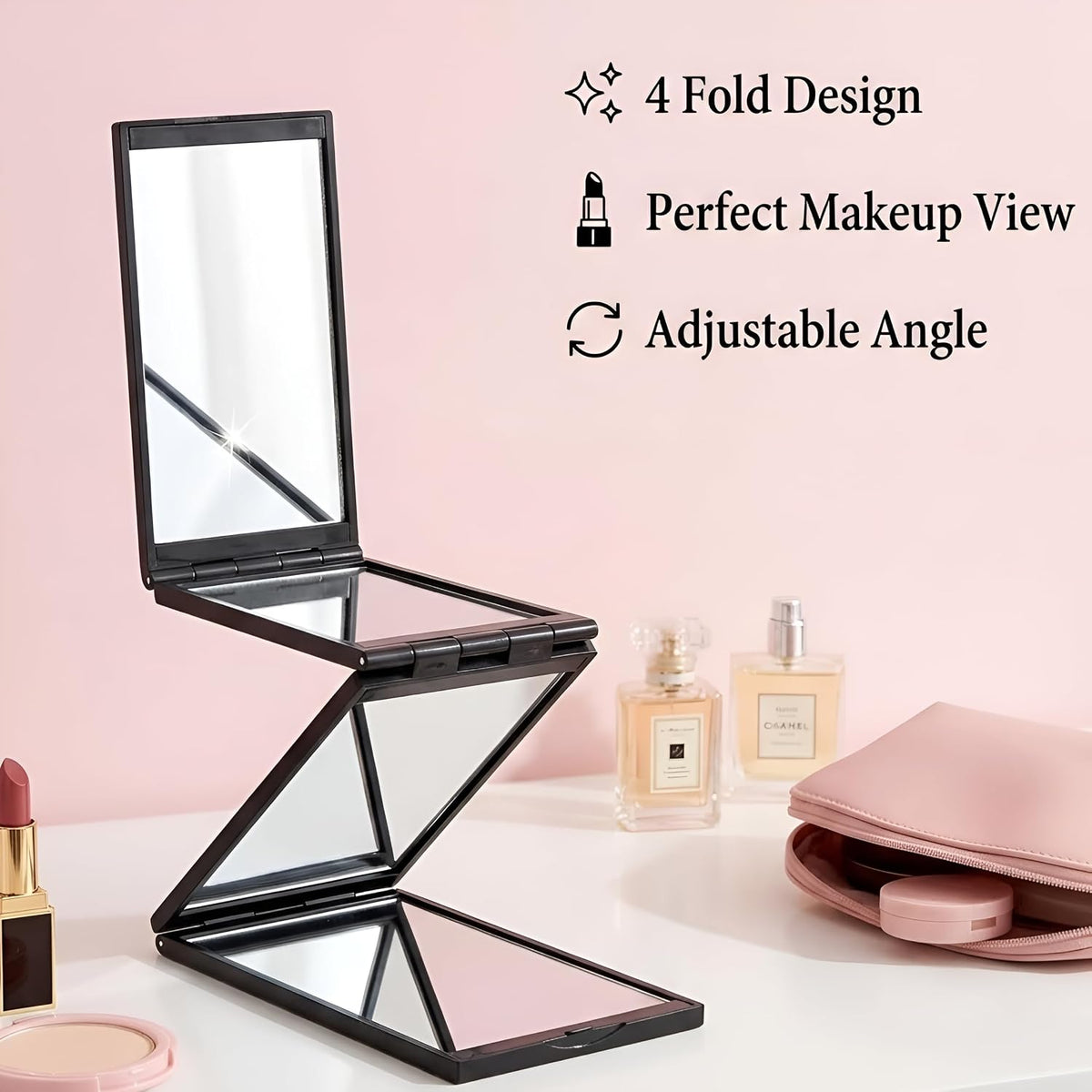 4 Way Mirror for Self Hair Cutting & Makeup (MV-144)
