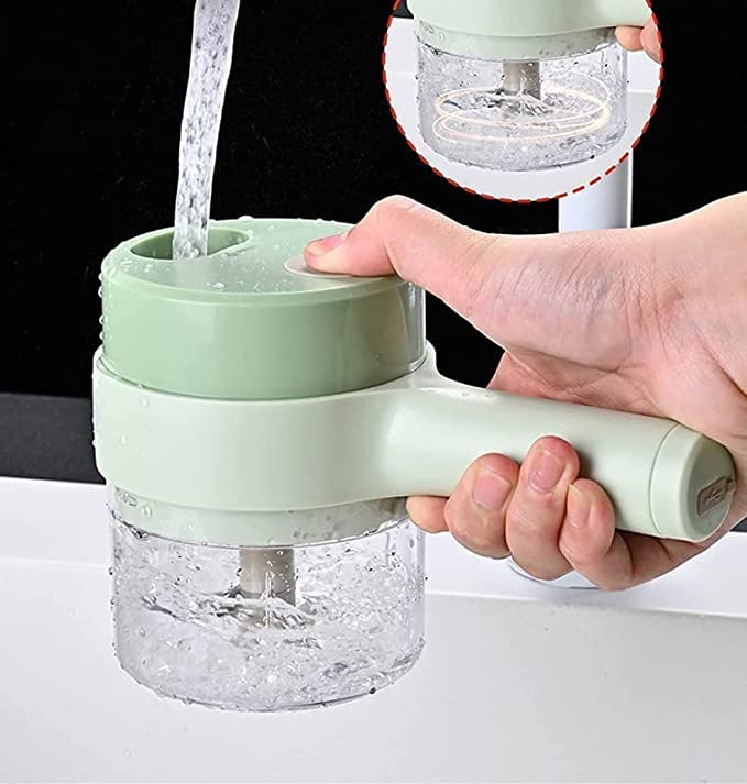 4 in 1 Electric Vegetable Cutter Set (MV-142)