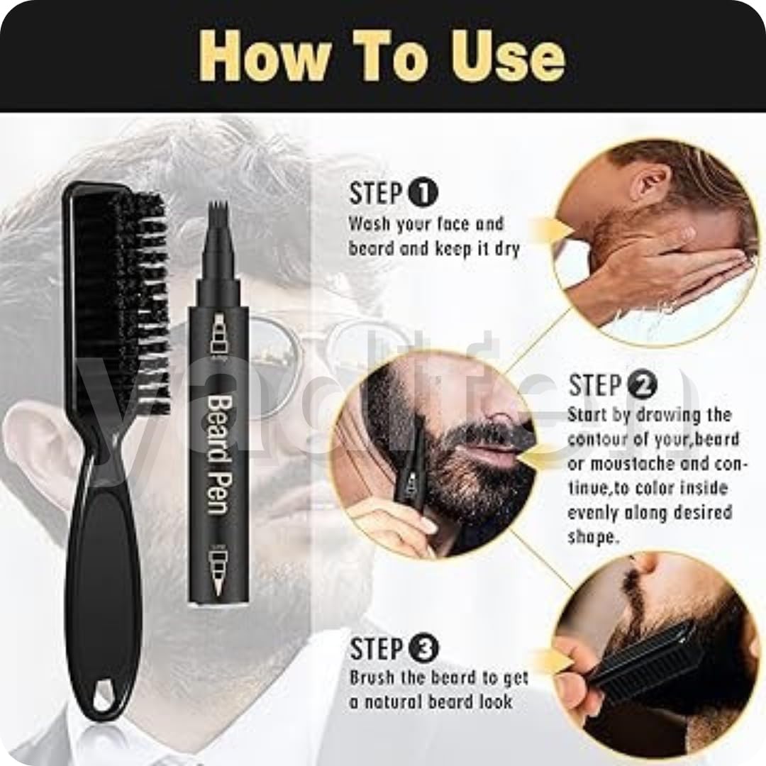 Beard Pencil Filler for Men Pen