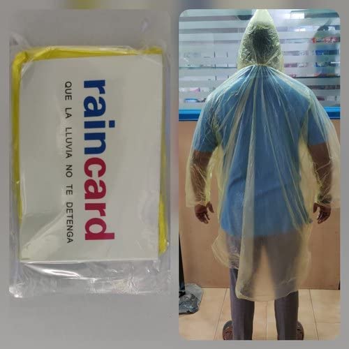 Pocket Size Disposable Raincard