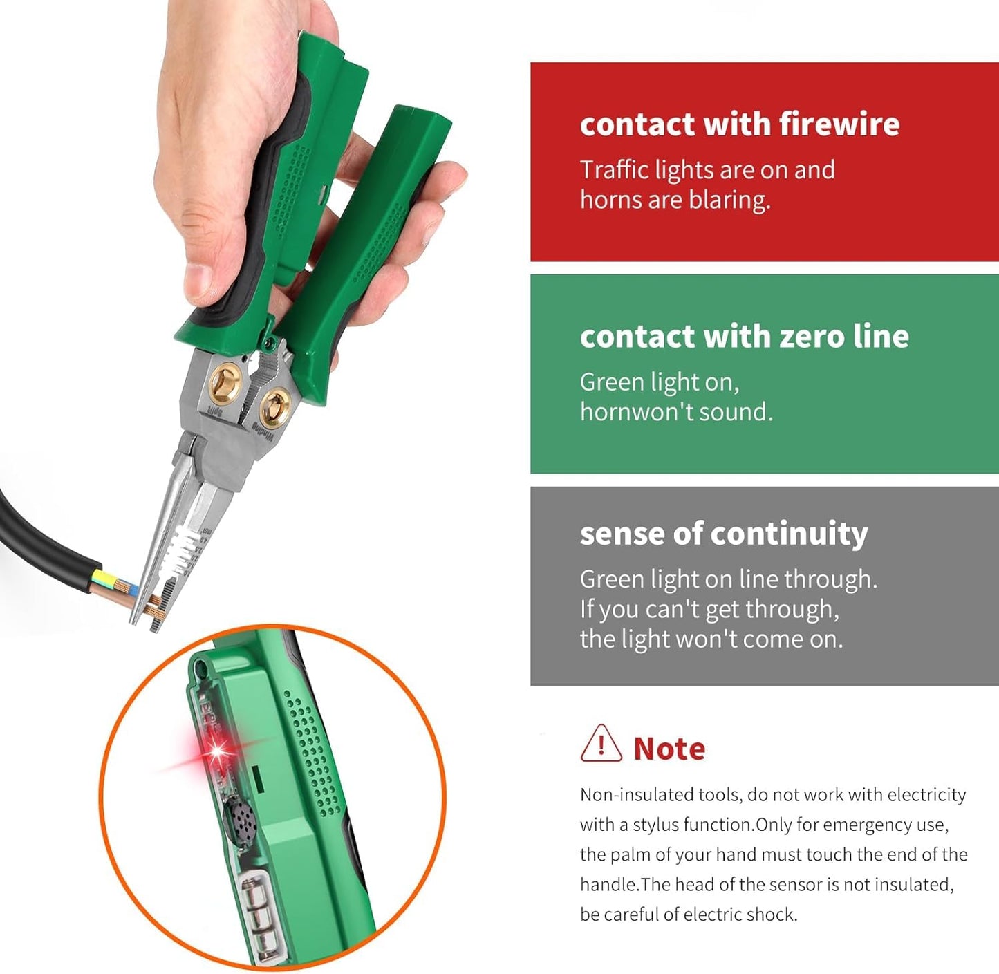 Special Wire Stripper Twister with Electricity Measurement Function