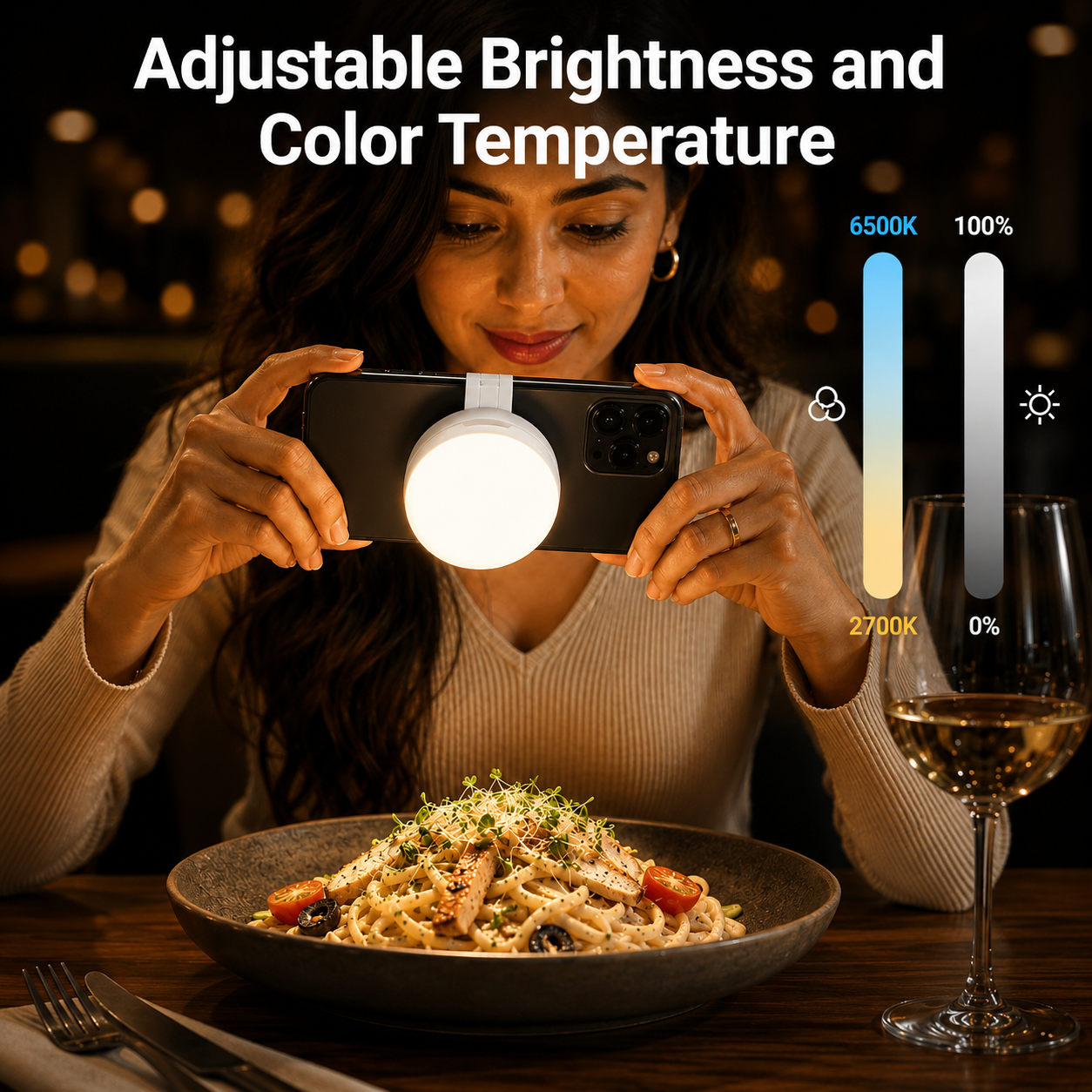 Magnetic Selfie Light for Phone