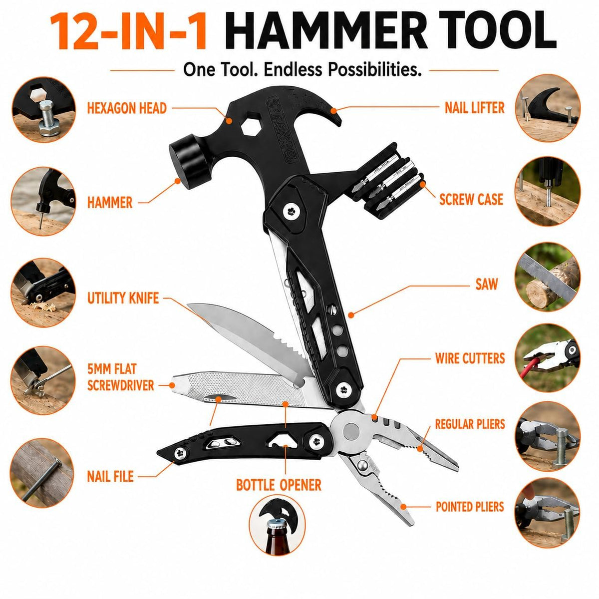 Multi Tool Hammer Kit (MV-136)