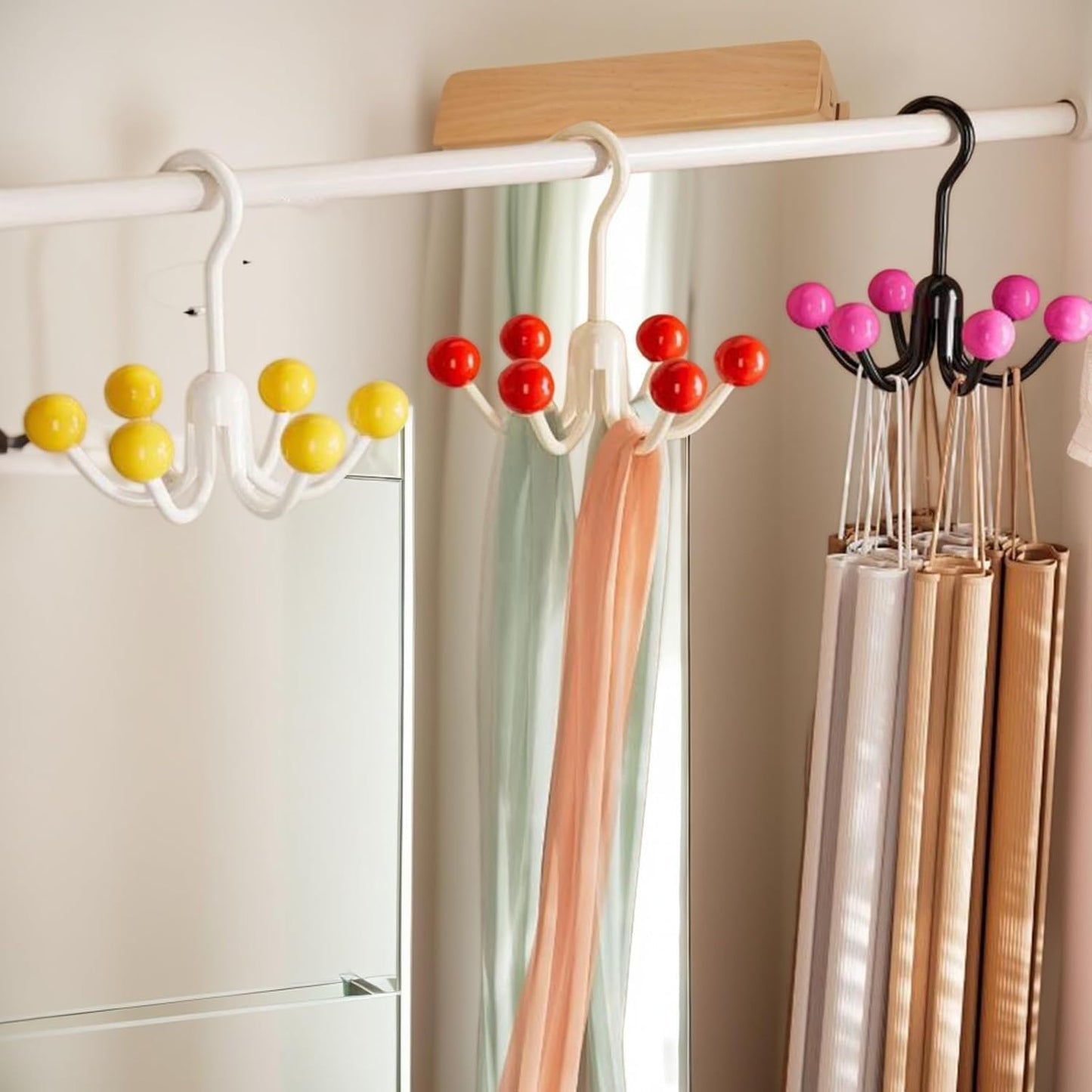 Multi-Functional V-Shaped Double Sided Hanger Storage Rack (MV-115)