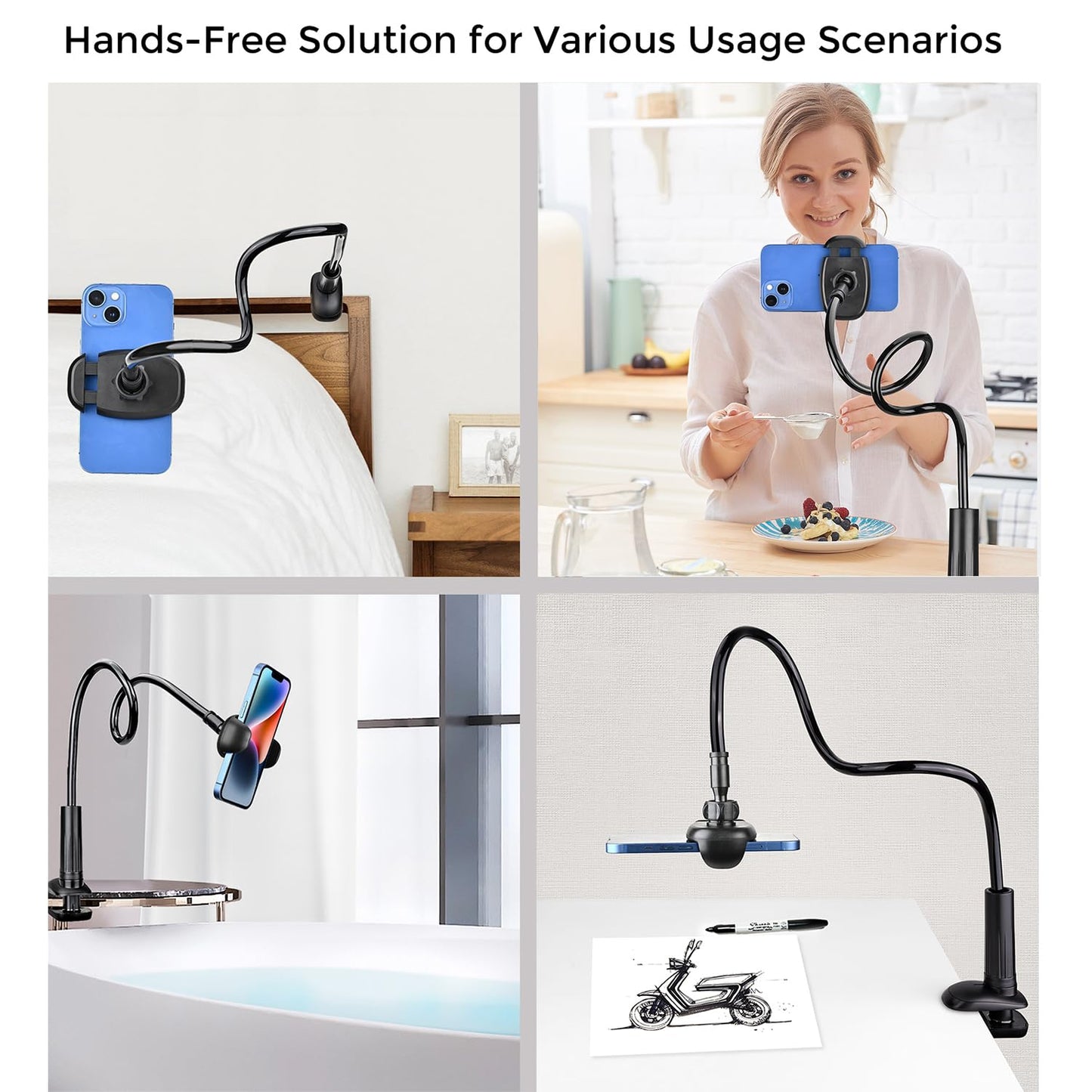 Phone Holder for Bed Desk (MV-125)