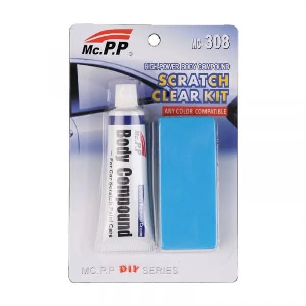 Car & Bike Body Scratch Remover & Repair Polishing Wax Kit, Pack of 1