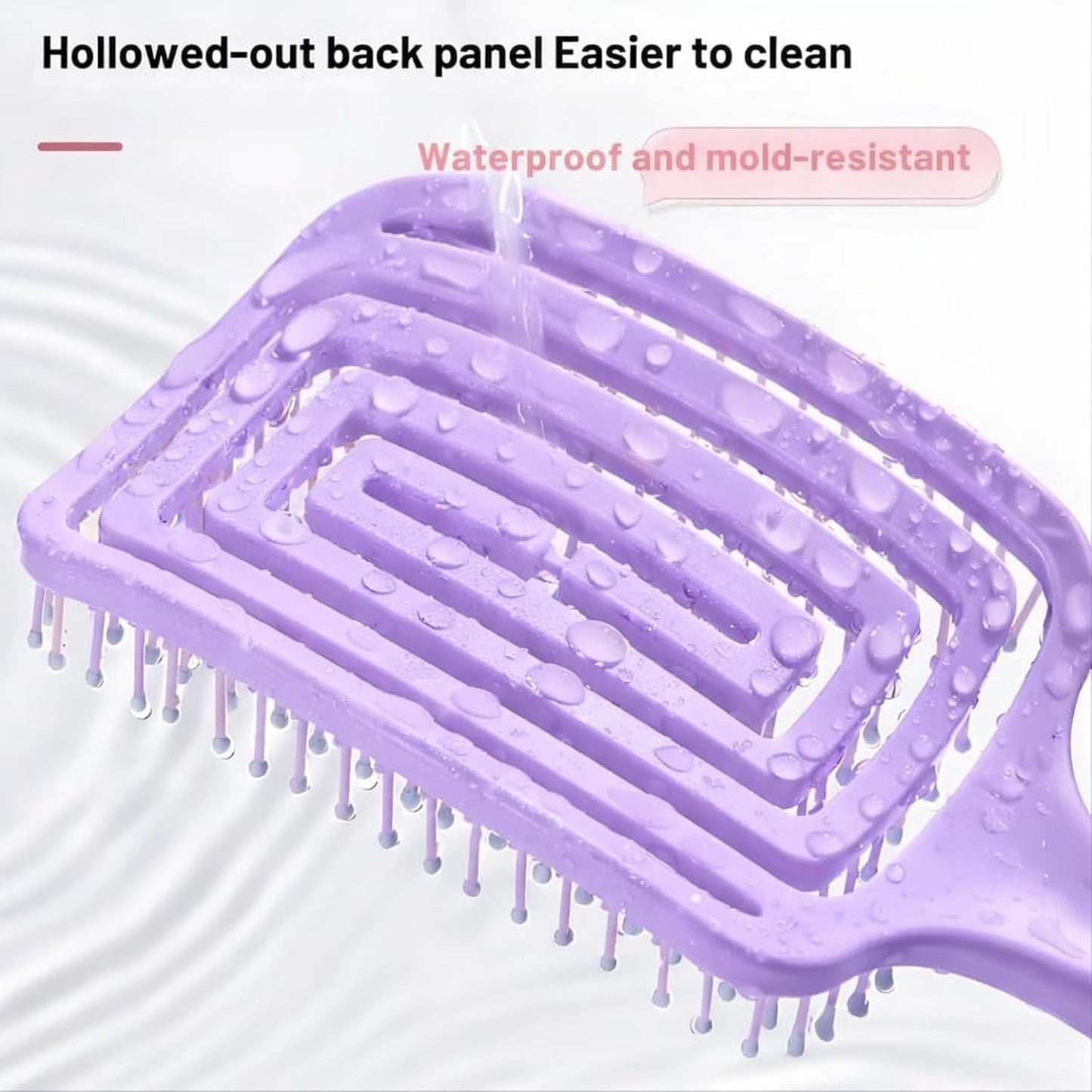 Detangling Hair Brush pack of 2 (MV-126)