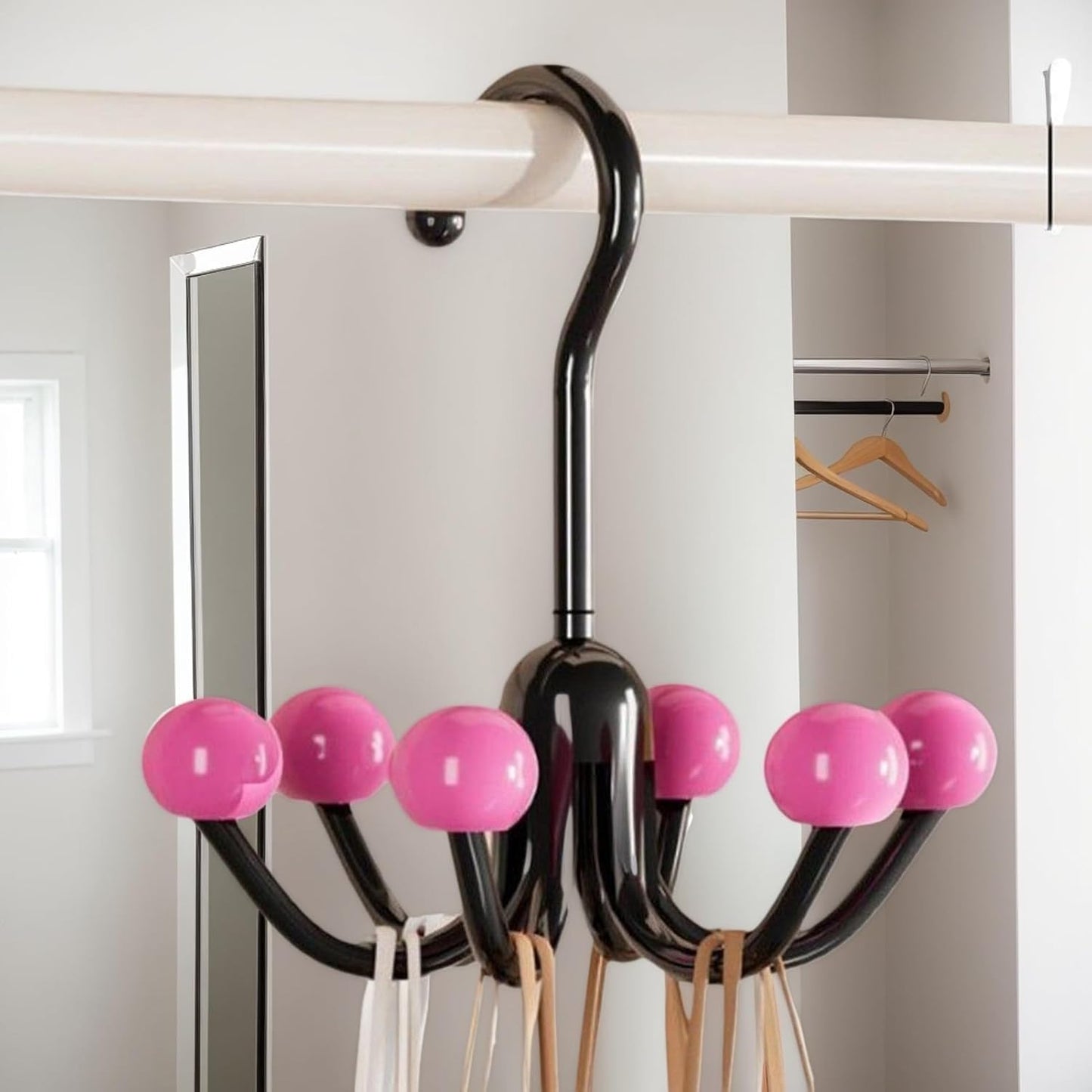 Multi-Functional V-Shaped Double Sided Hanger Storage Rack (MV-115)