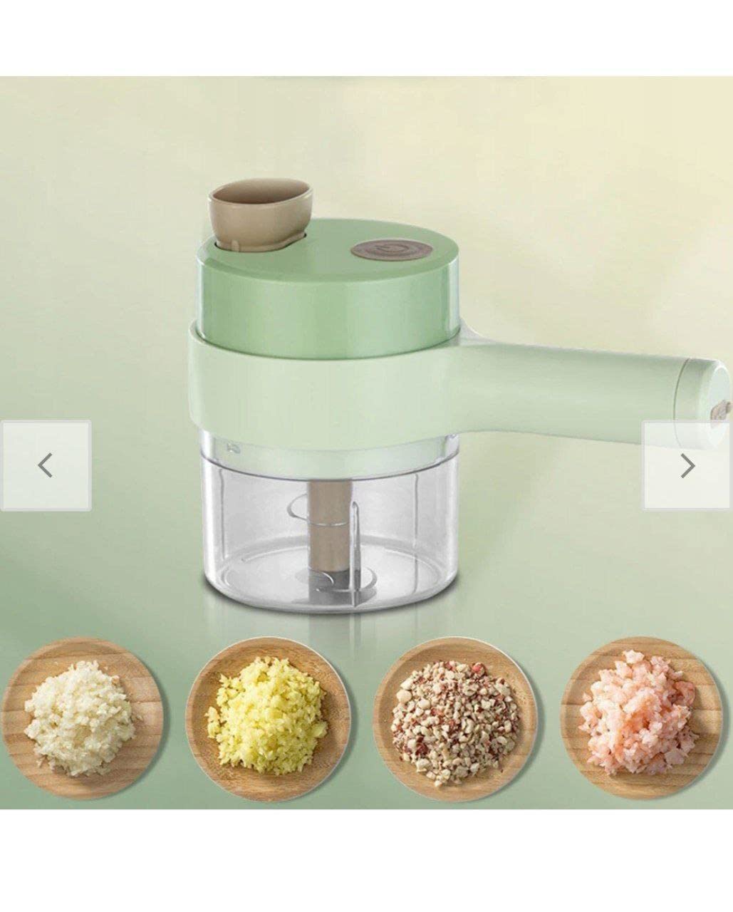 4 in 1 Electric Vegetable Cutter Set (MV-142)