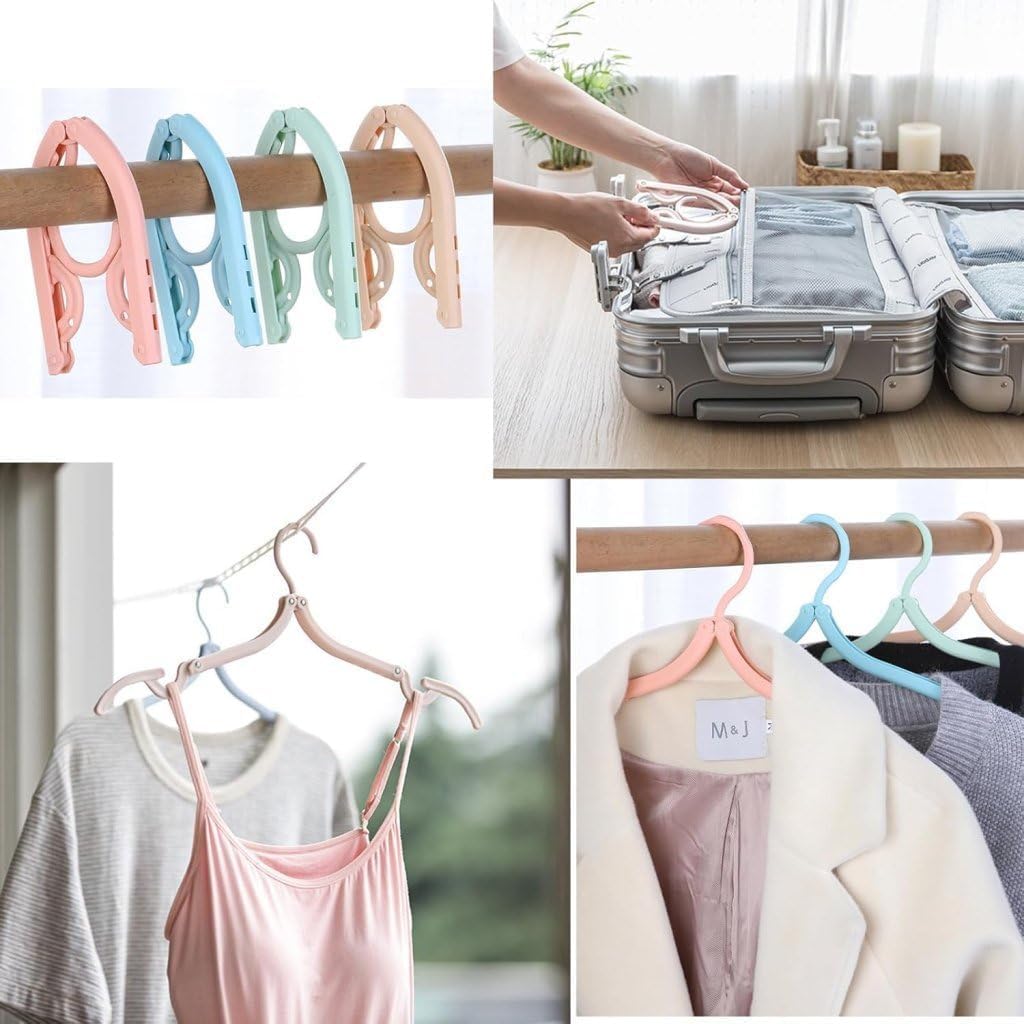 Foldable Plastic Hangers-Packof2 (MV-154)