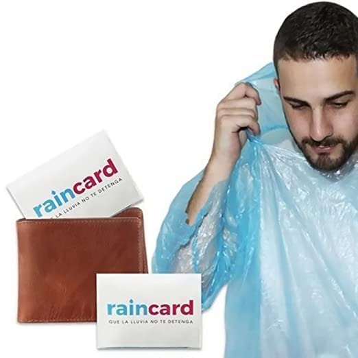 Pocket Size Disposable Raincard