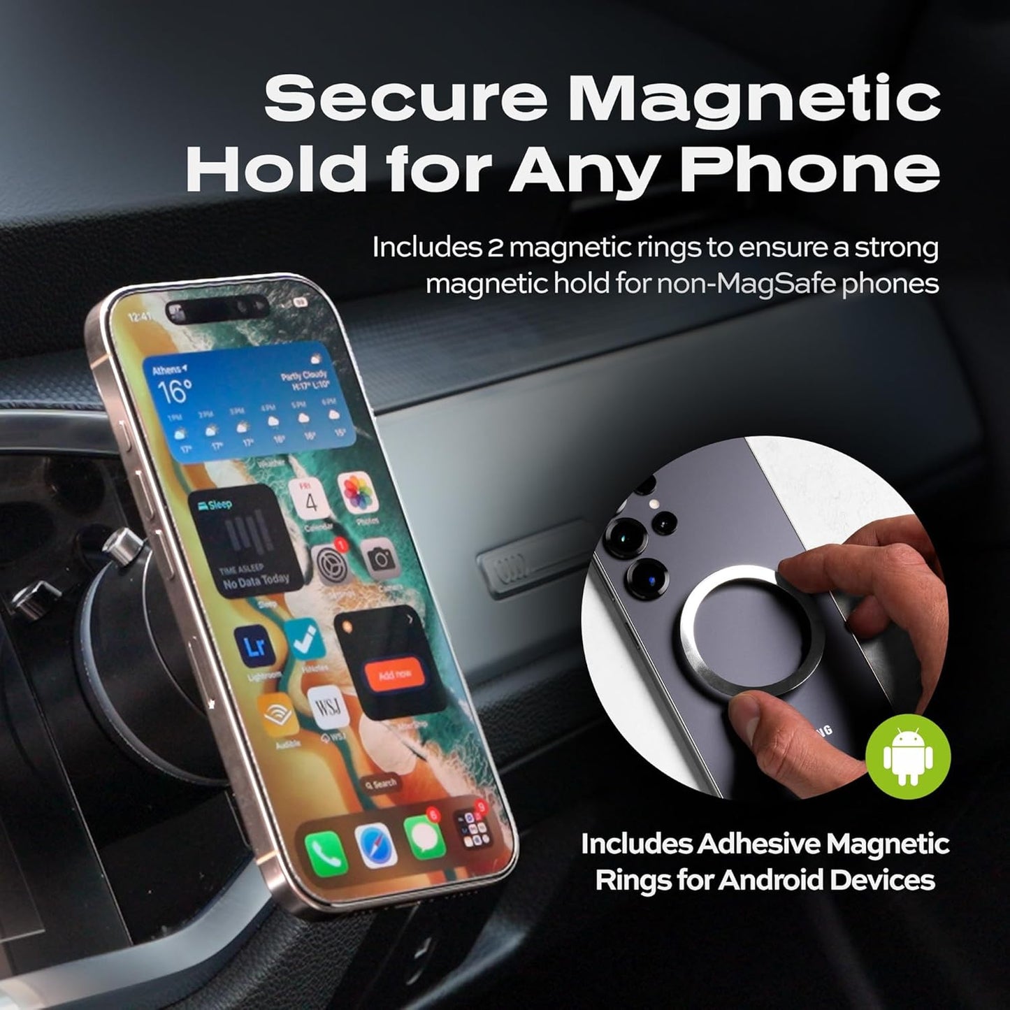 Hyper Mount Vacuum Magnetic Phone Mount