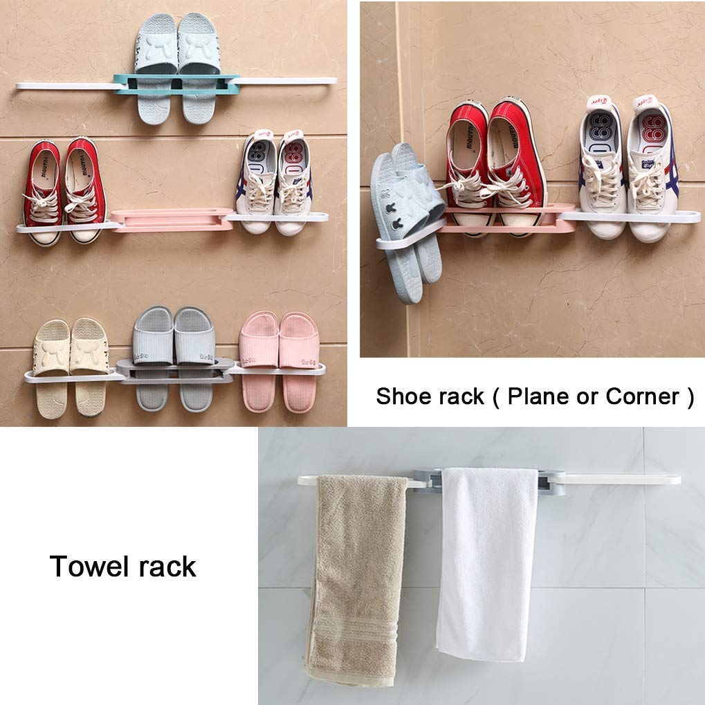 Foldable Wall Hanging Slipper & Shoe Rack (MV-130)