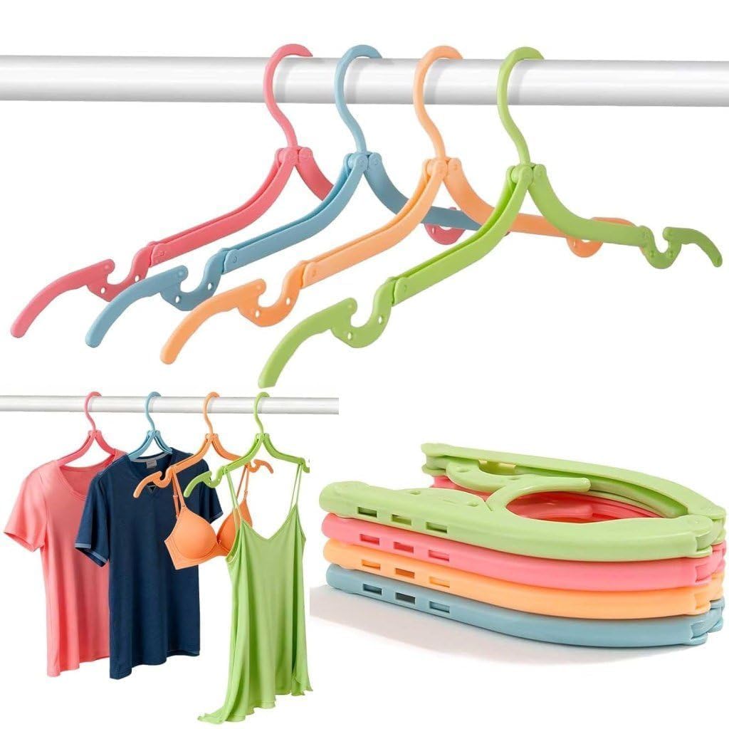 Foldable Plastic Hangers-Packof2 (MV-154)