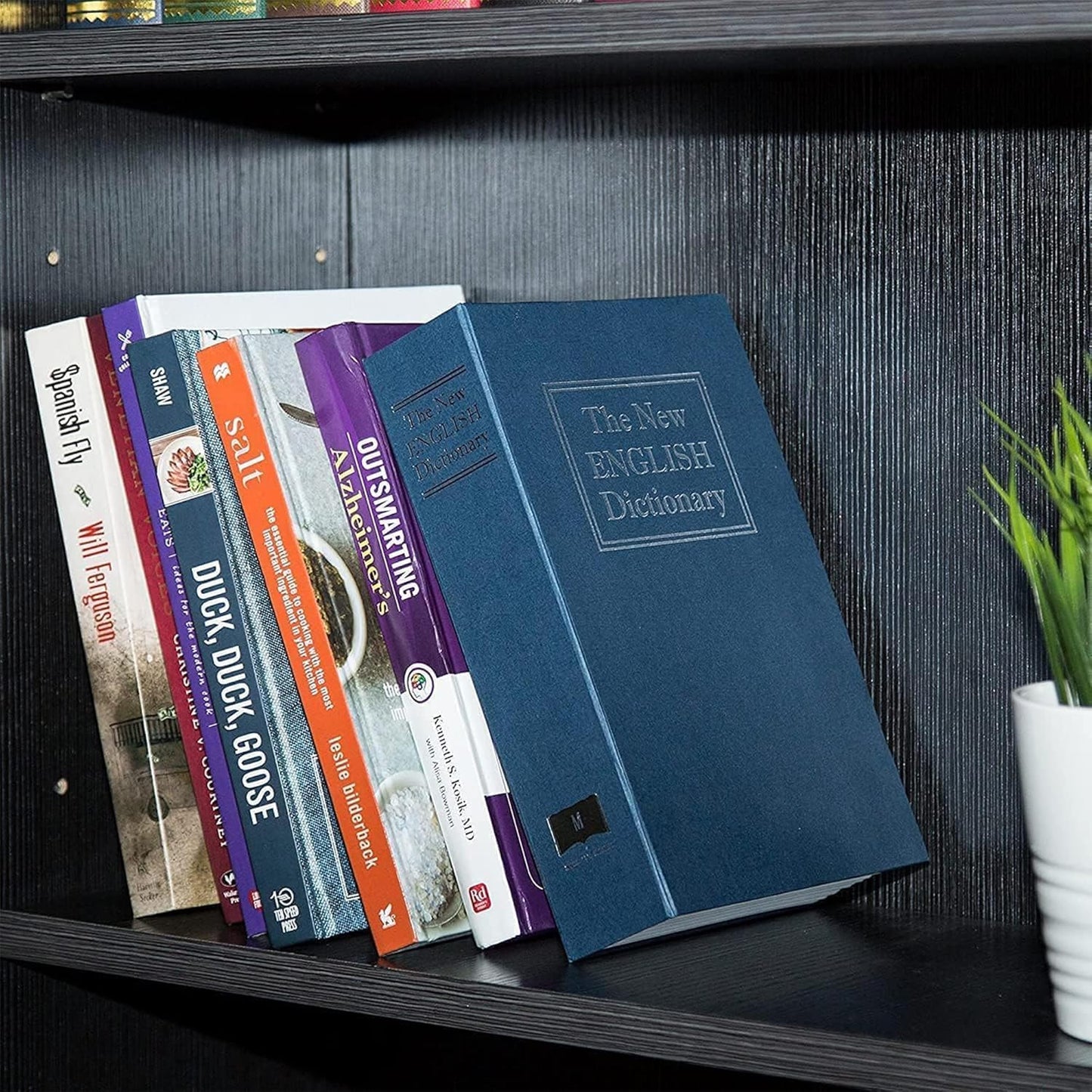 Book Safe with Numeric Combination Lock (MV-124)