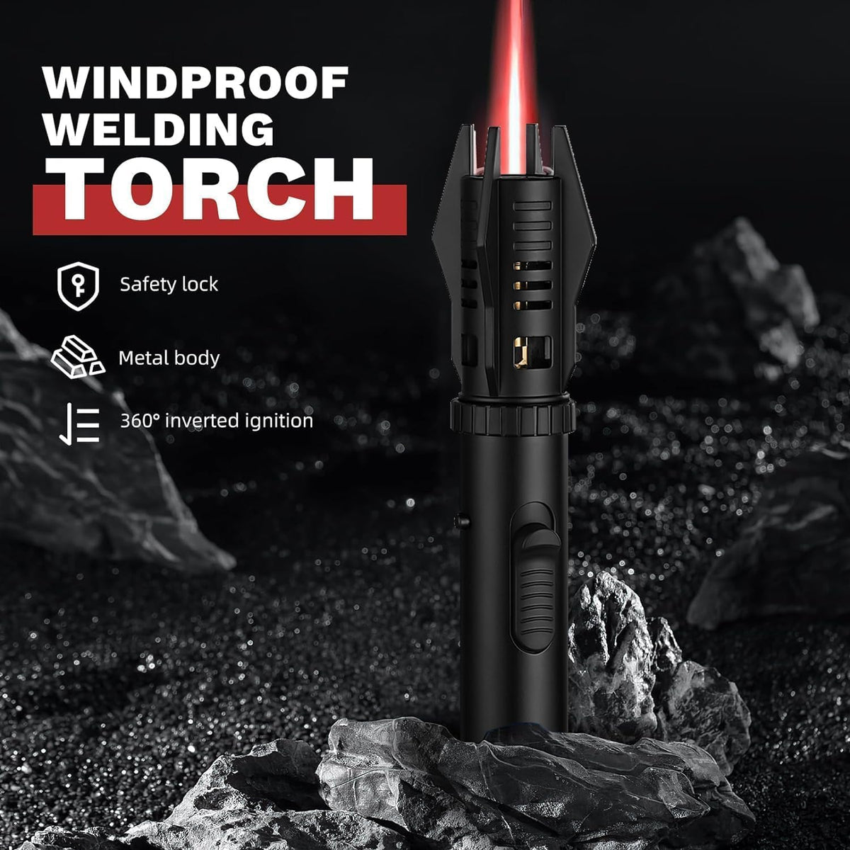 Premium Torch Lighter with Dual Flame (MV-138)