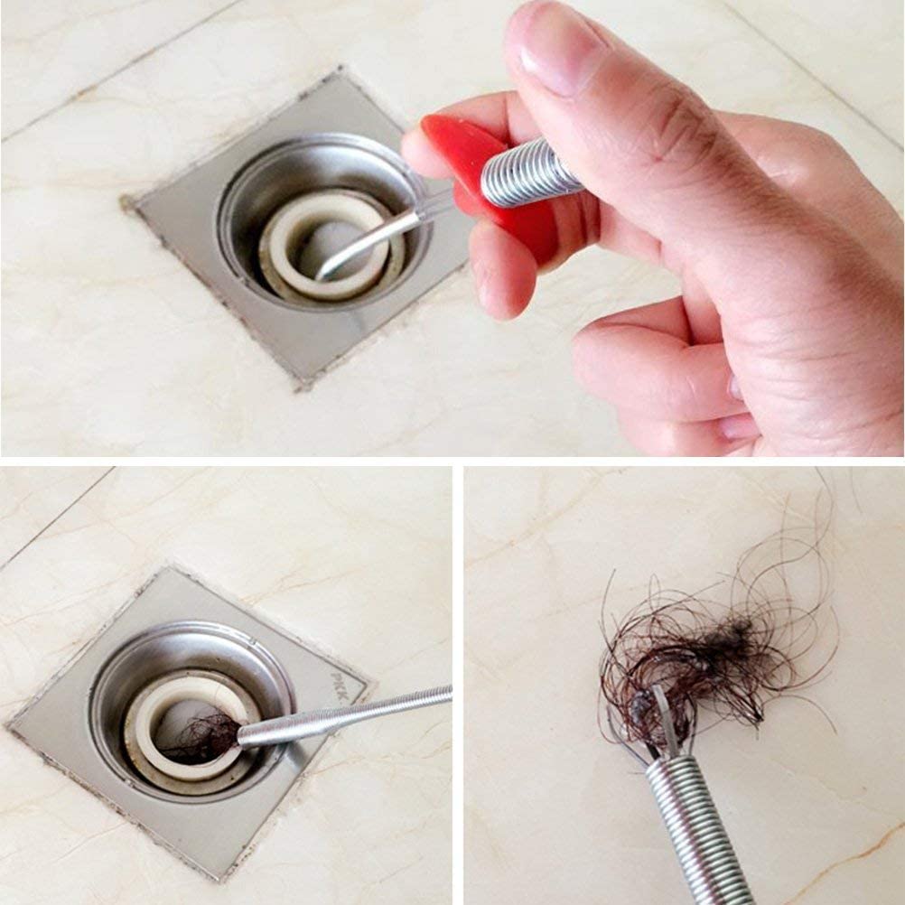 Stainless Steel Drain Pipe Cleaning Spring Stick