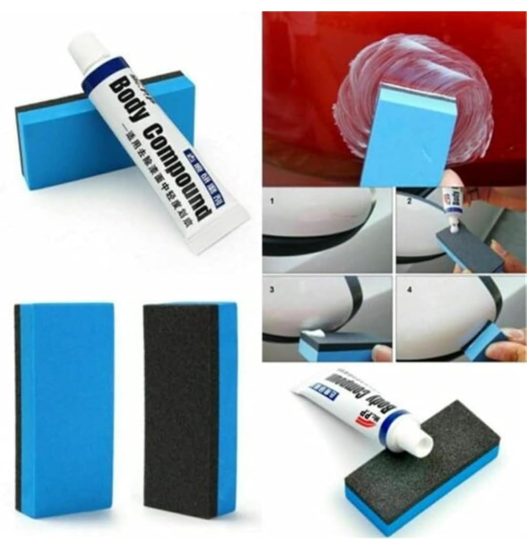 Car & Bike Body Scratch Remover & Repair Polishing Wax Kit, Pack of 1