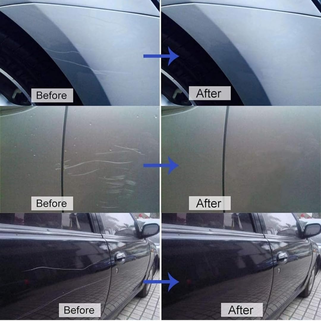 Car & Bike Body Scratch Remover & Repair Polishing Wax Kit, Pack of 1