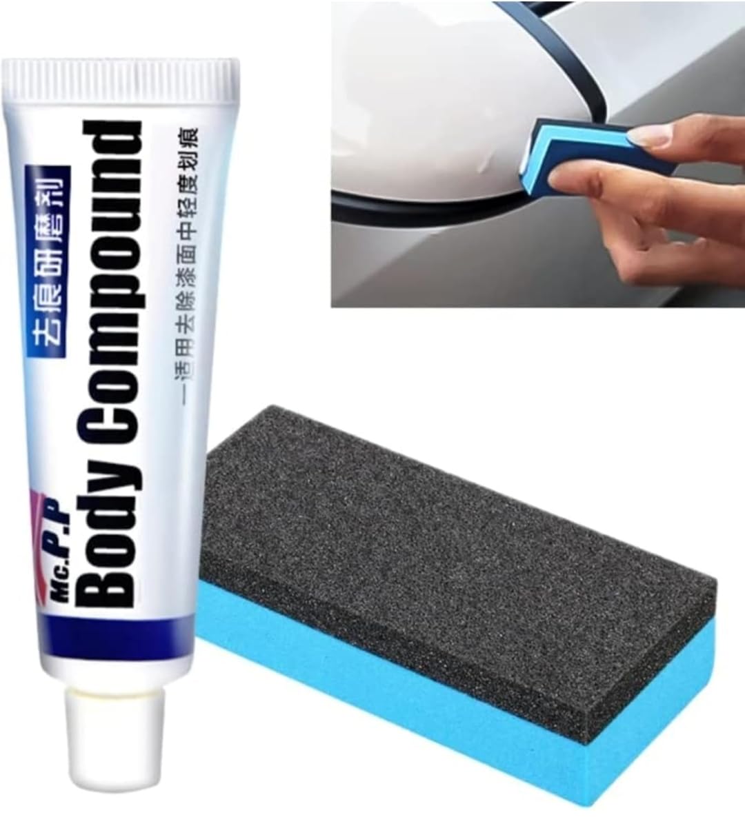 Car & Bike Body Scratch Remover & Repair Polishing Wax Kit, Pack of 1