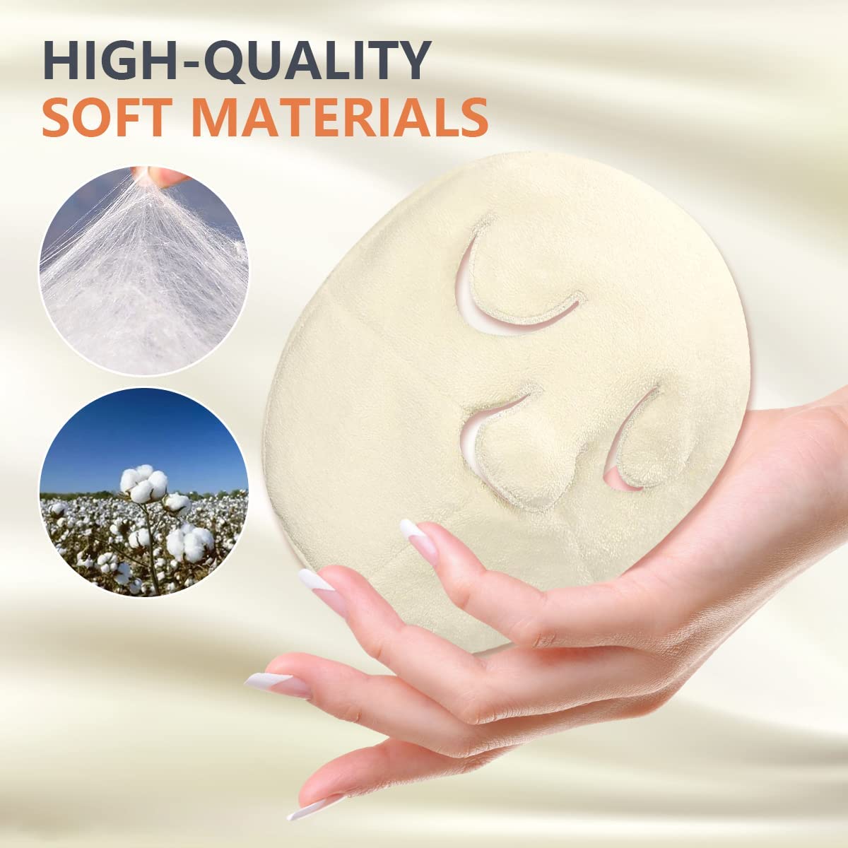 Face Steam Towel Mask – Hot & Cold Reusable Facial Compress for Deep Skin Care & Relaxation