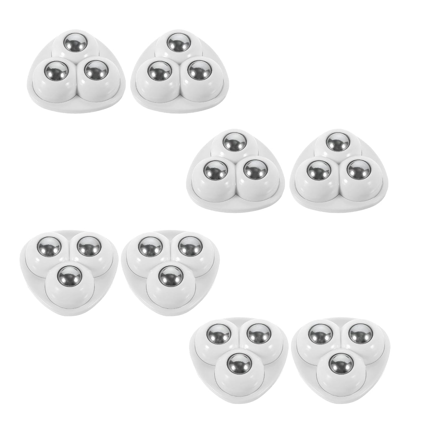 360° Furniture Moving Rollers (Pack of 4) – Self-Adhesive Heavy Duty Floor Sliders