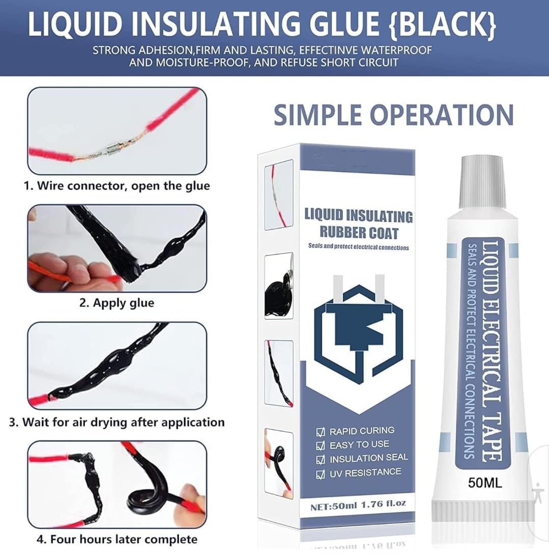 Liquid Electrical Insulation Gel – Waterproof Wire Repair & Protection