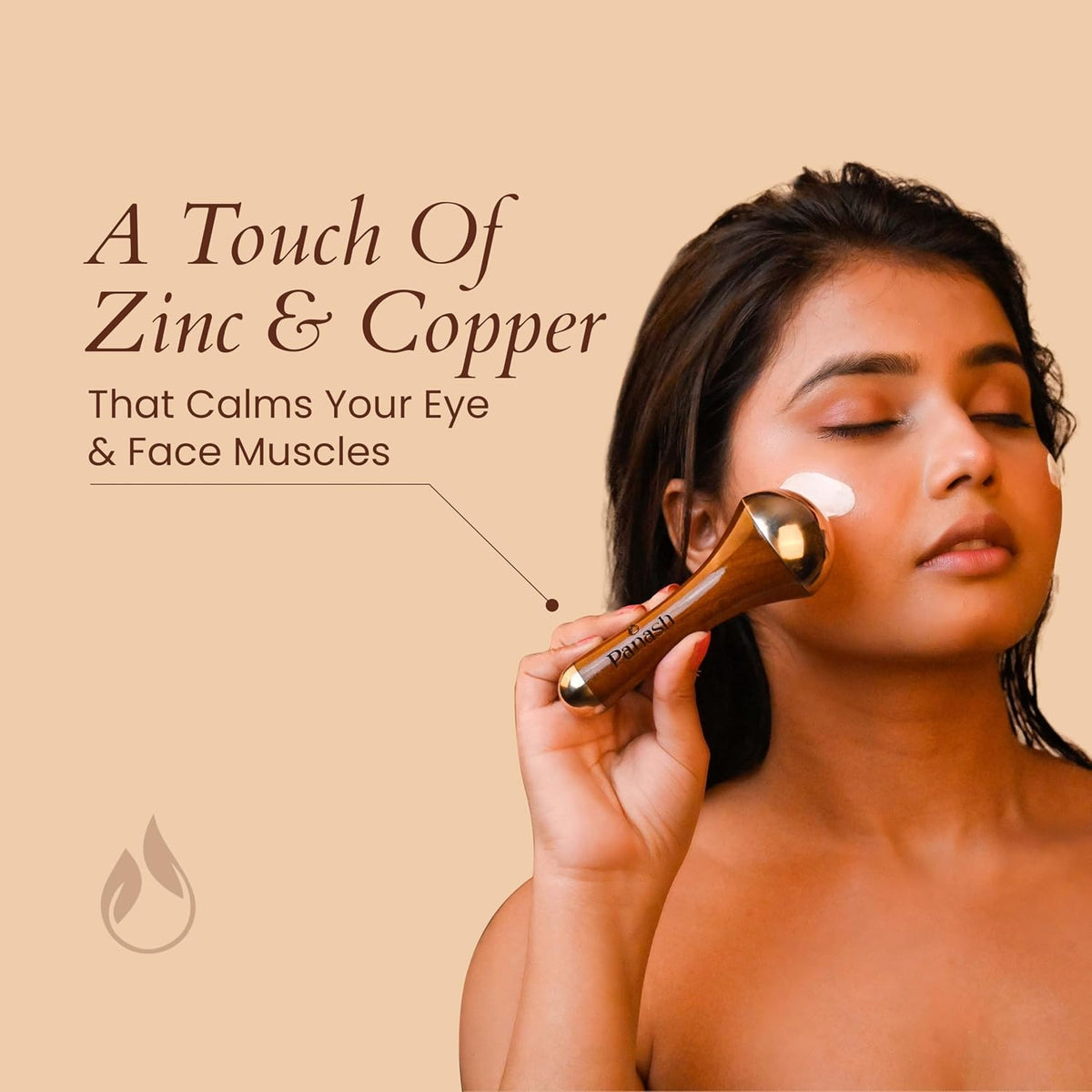 Kansya Glow Wand – Ayurvedic Face & Body Massager
