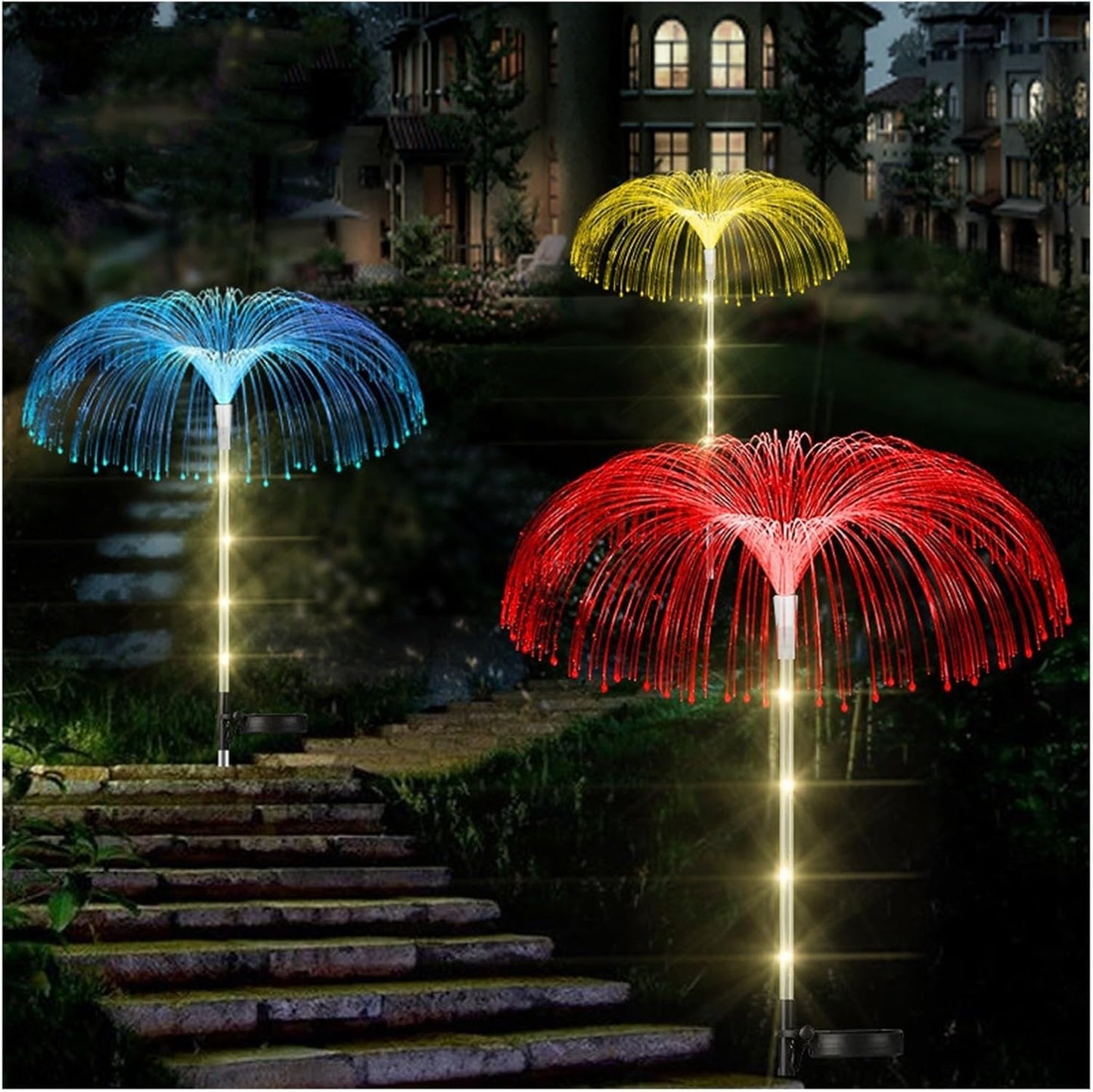 Solar Jellyfish Garden Light