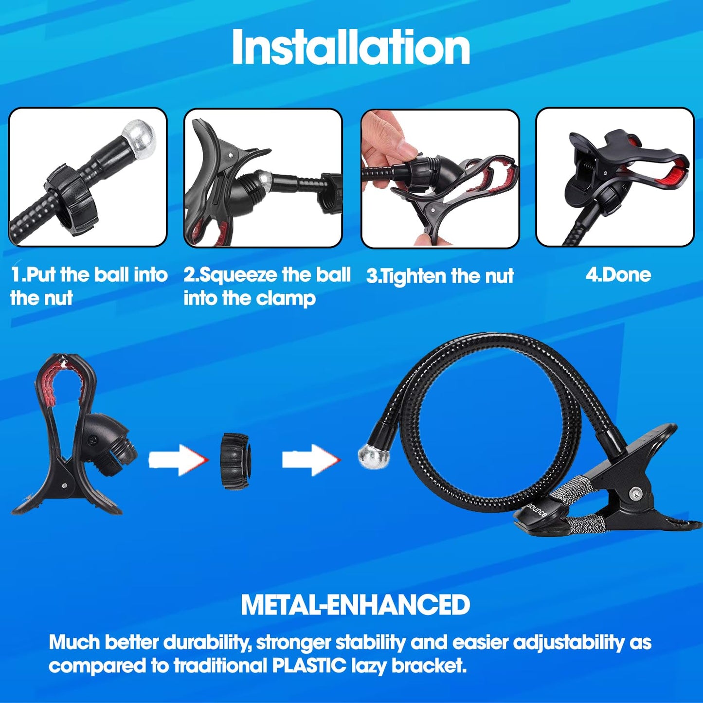 Mobile Stand Holder Perfect for Video