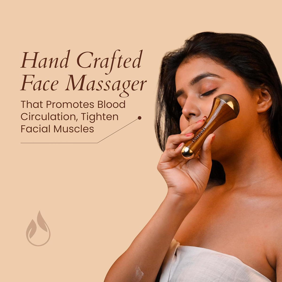 Kansya Glow Wand – Ayurvedic Face & Body Massager