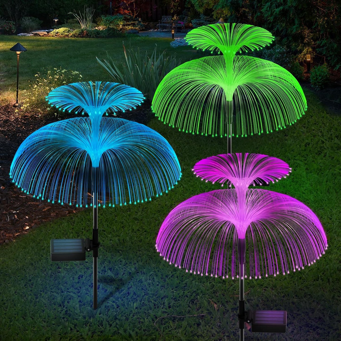 Solar Jellyfish Garden Light