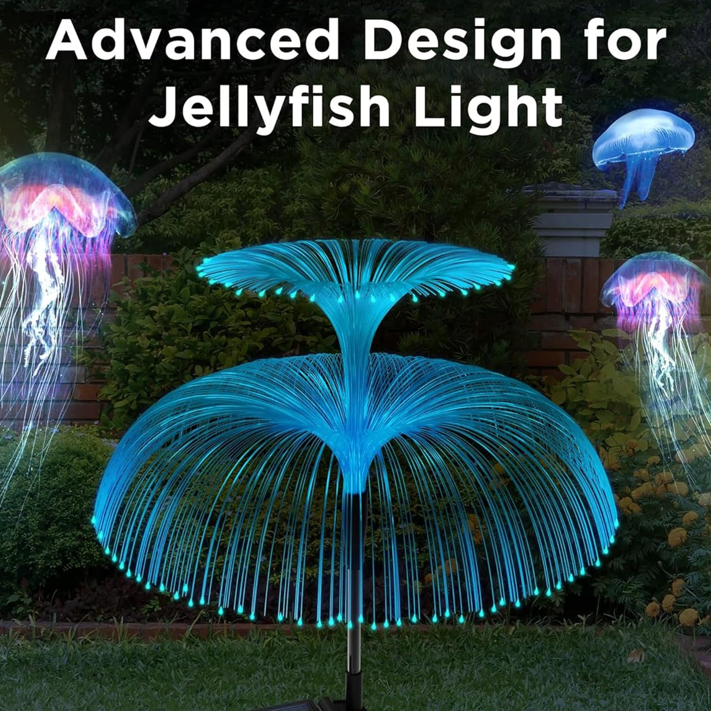 Solar Jellyfish Garden Light
