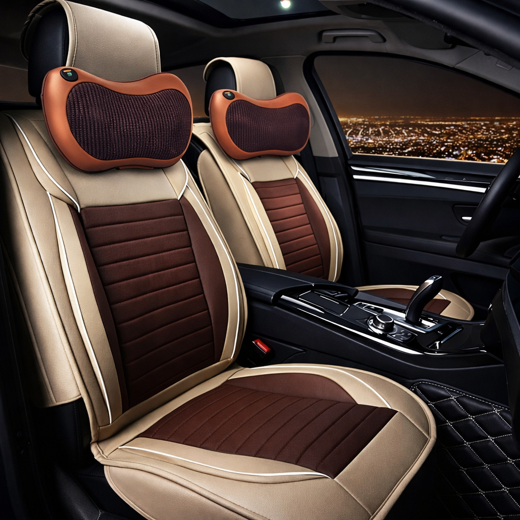 Car & Office Pillow Massager – Relax Anytime, Anywhere